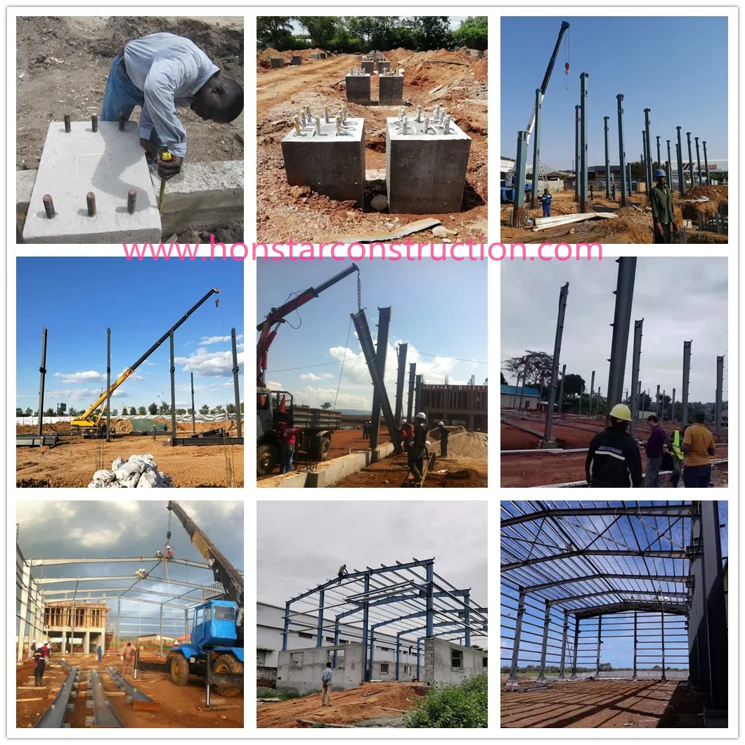 Prefabrication Steel and Metal Construction Building