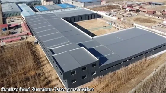 Bâtiment d'entrepôt bâtiment métallique à structure métallique préfabriquée